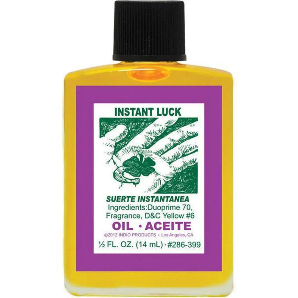 1/2 oz Indio Oil - Instant Luck