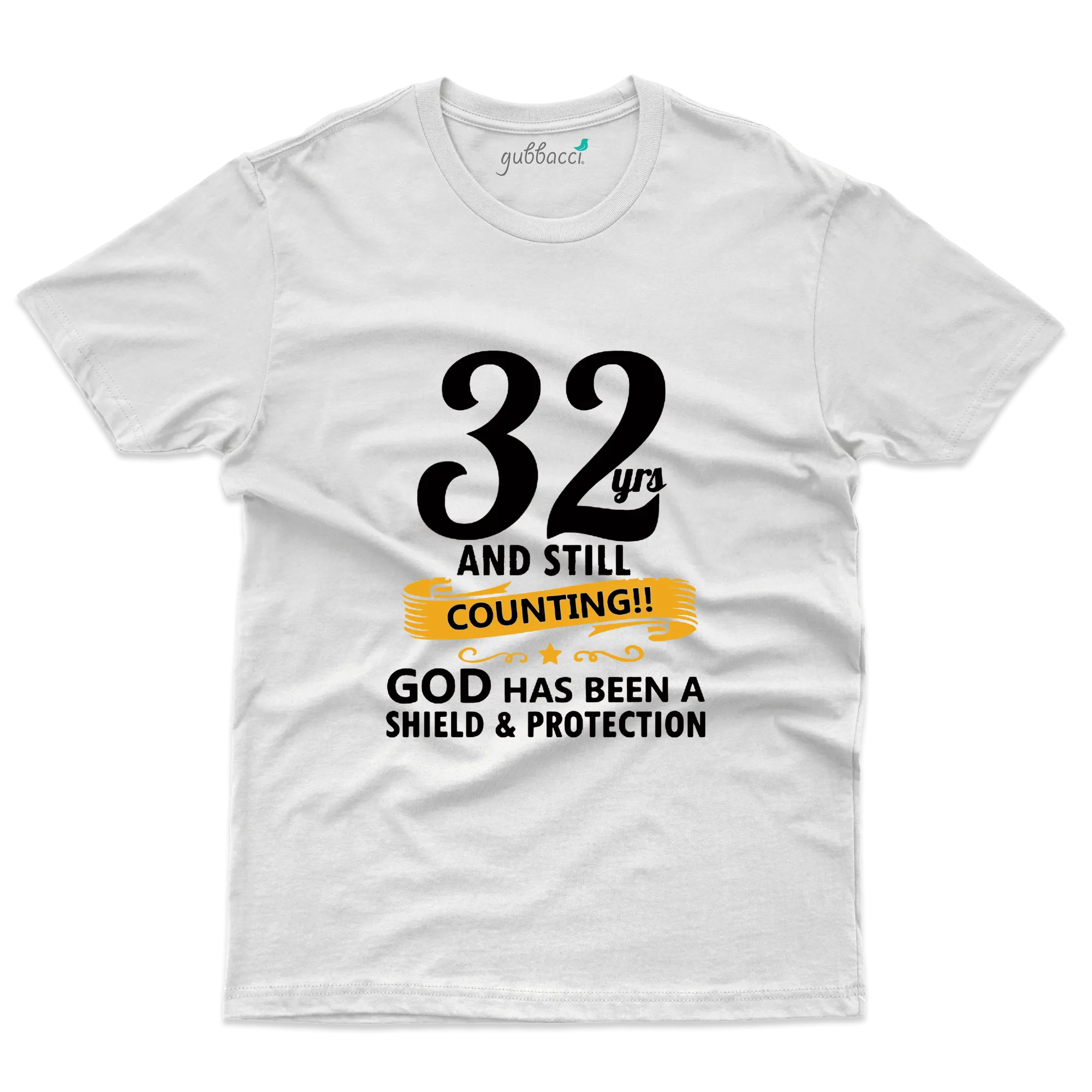 32 Years and Still Counting T-Shirt - 32nd Birthday T-Shirt