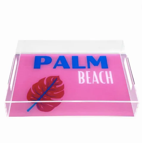 Acrylic Palm Beach Tray