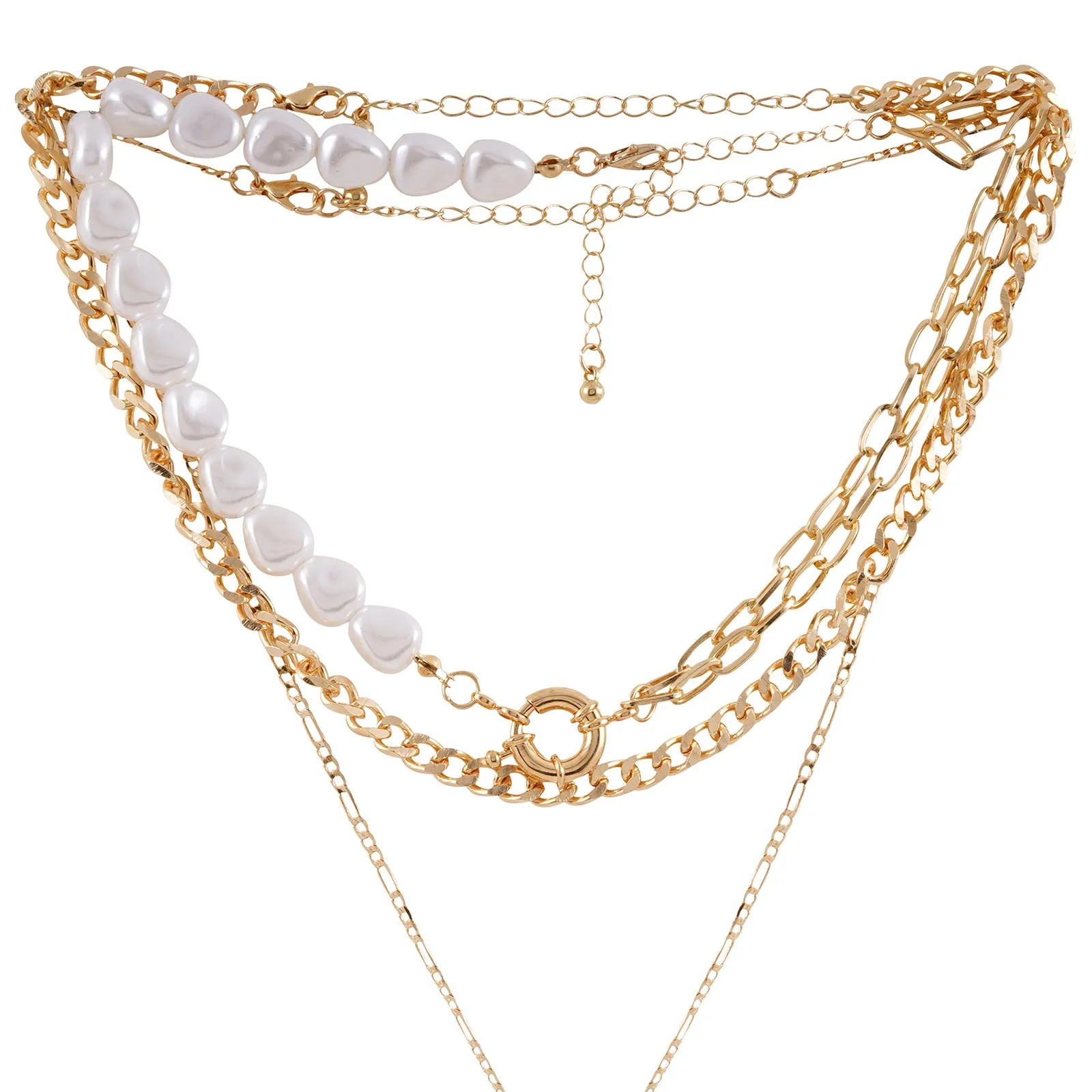 Aella Gold Necklace Set