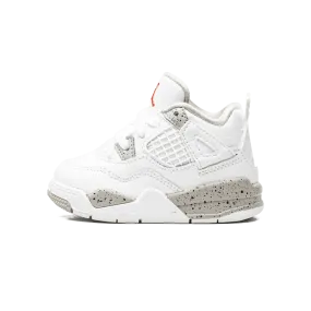 Air Jordan 4 Retro TD 'White Oreo'