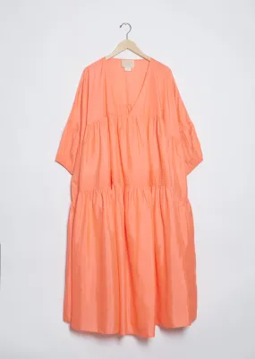 Airi Mxi Dress — Fluoro Coral