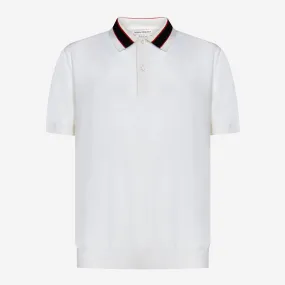 Alexander McQueen Wool Knit Polo Shirt