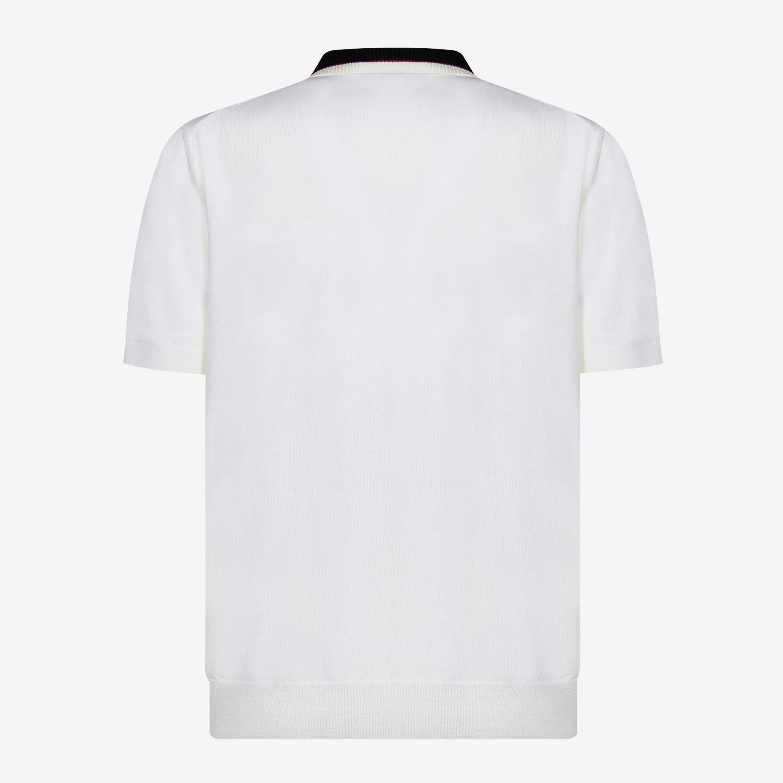 Alexander McQueen Wool Knit Polo Shirt