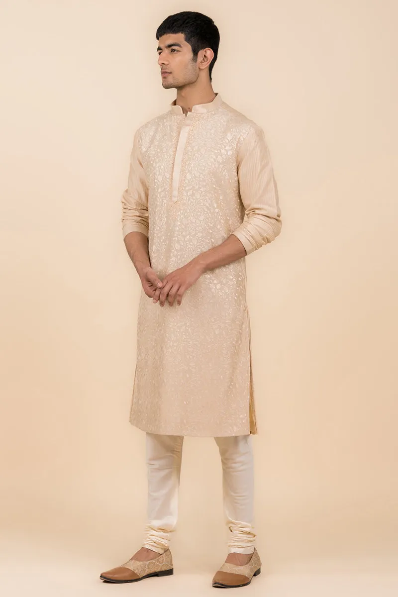 All Over Embroidered Kurta set