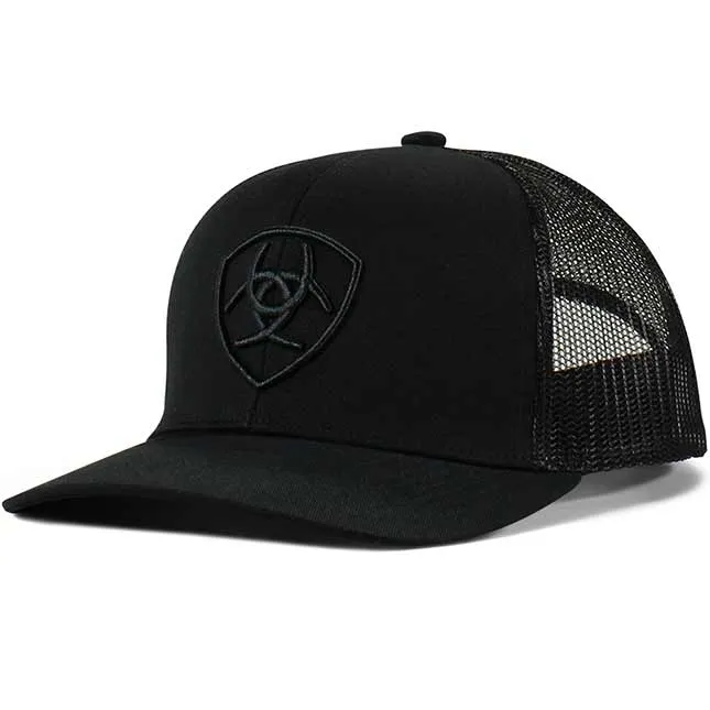 Ariat Men's Logo Embroidered Snap Back Cap