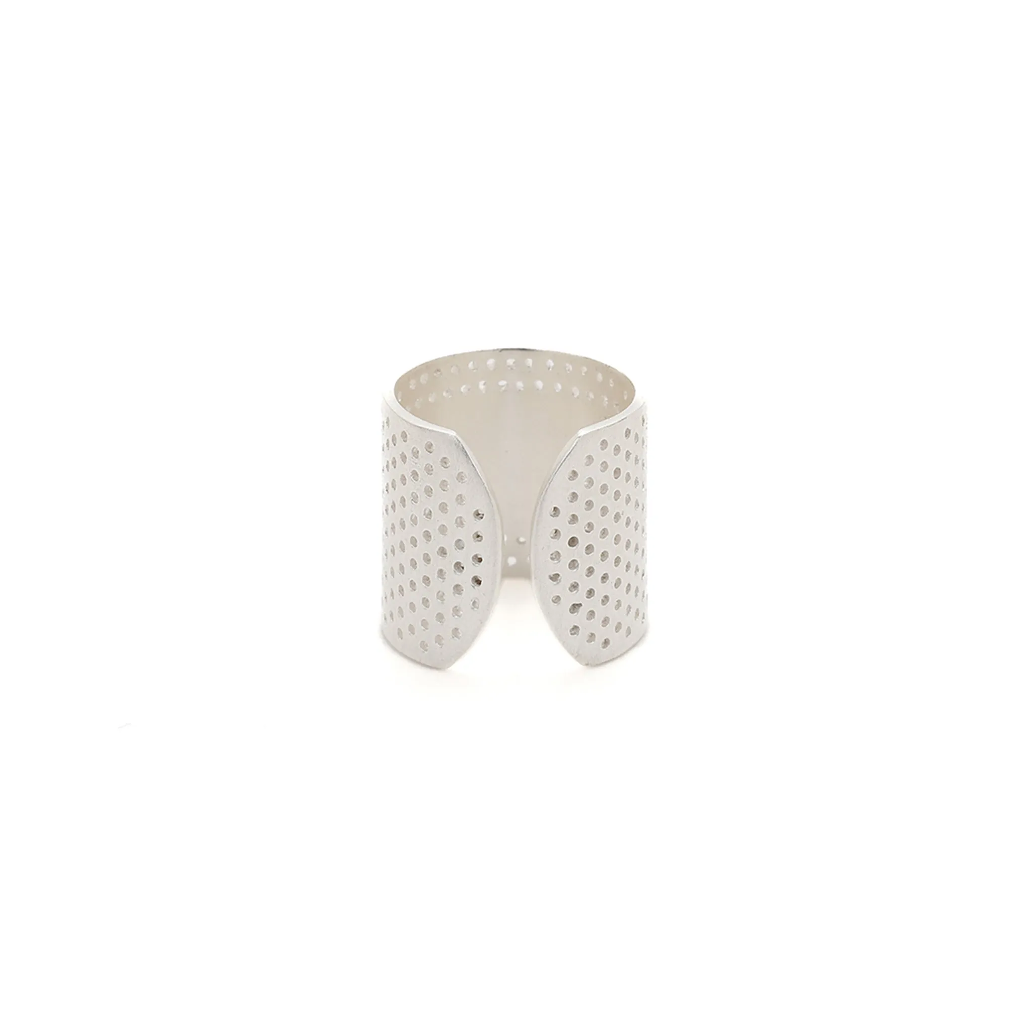 Bandaid Ring Silver