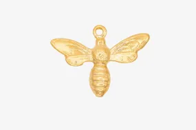 Bee Charm Wholesale 14K Gold, Solid 14K Gold, G18