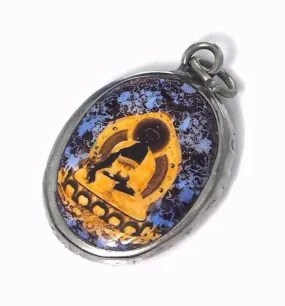 Blue Medicine Buddha Pendant