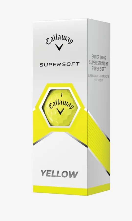 Callaway Supersoft Yellow Dozen