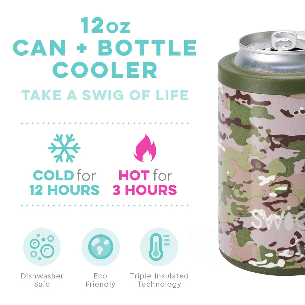 Combo Can   Bottle Cooler SWIG {DUTY CALLS}  (12 oz.)