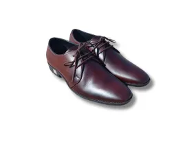 Derby Genuine Leather Shoes Chocolate Brown