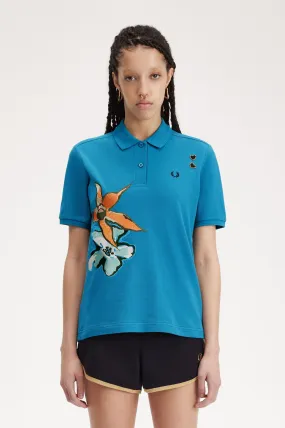 Embroidered Fred Perry X Amy Winehouse  Shirt