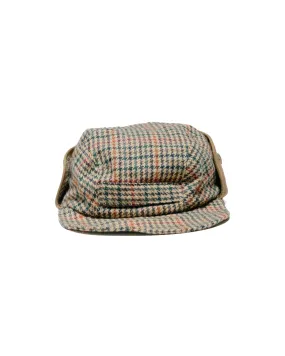 Engineered Garments Hunters Cap Khaki Acrylic Wool Gunclub Check