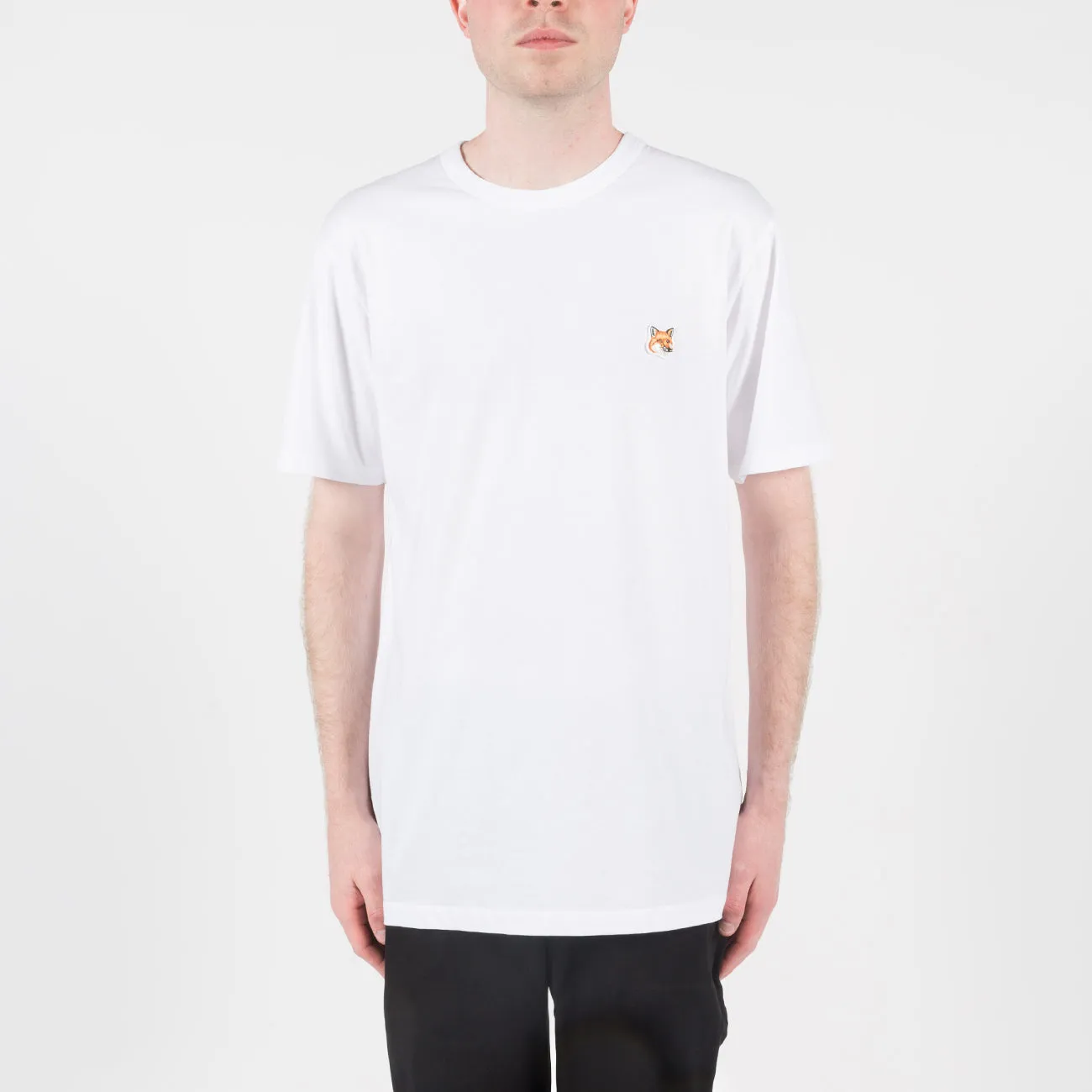 FOX HEAD PATCH CLASSIC SS T SHIRT WHITE