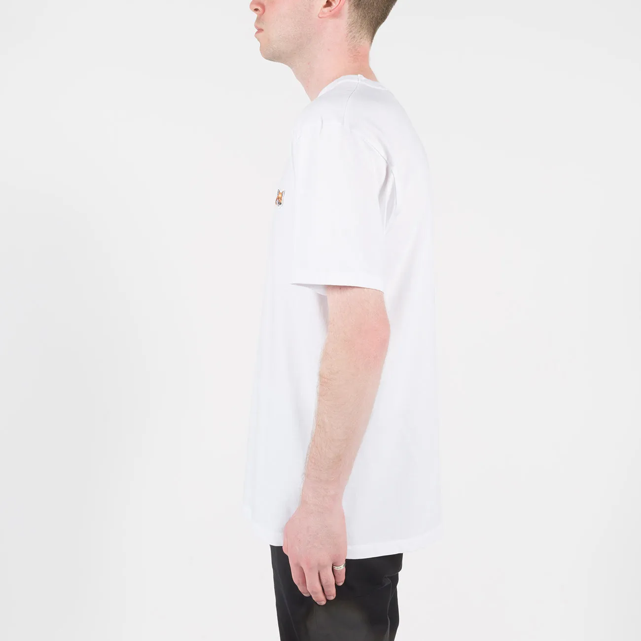 FOX HEAD PATCH CLASSIC SS T SHIRT WHITE