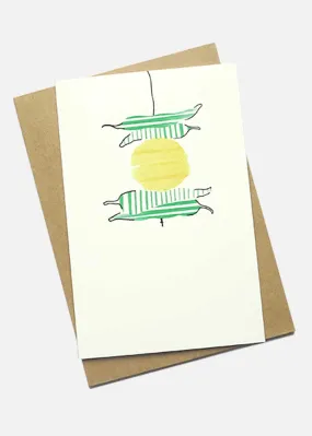 Greeting Card - Nimbu Mirchi