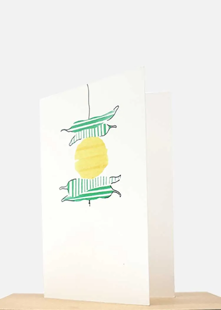 Greeting Card - Nimbu Mirchi