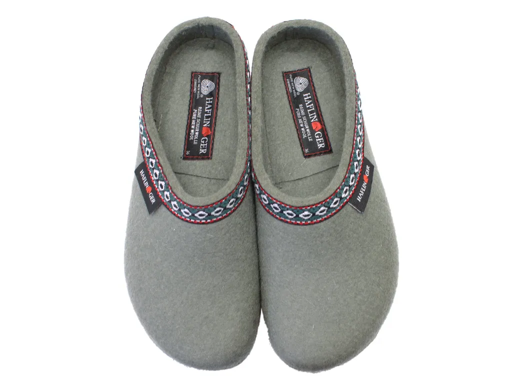 Haflinger Clogs Grizzly Franzl Kiwi