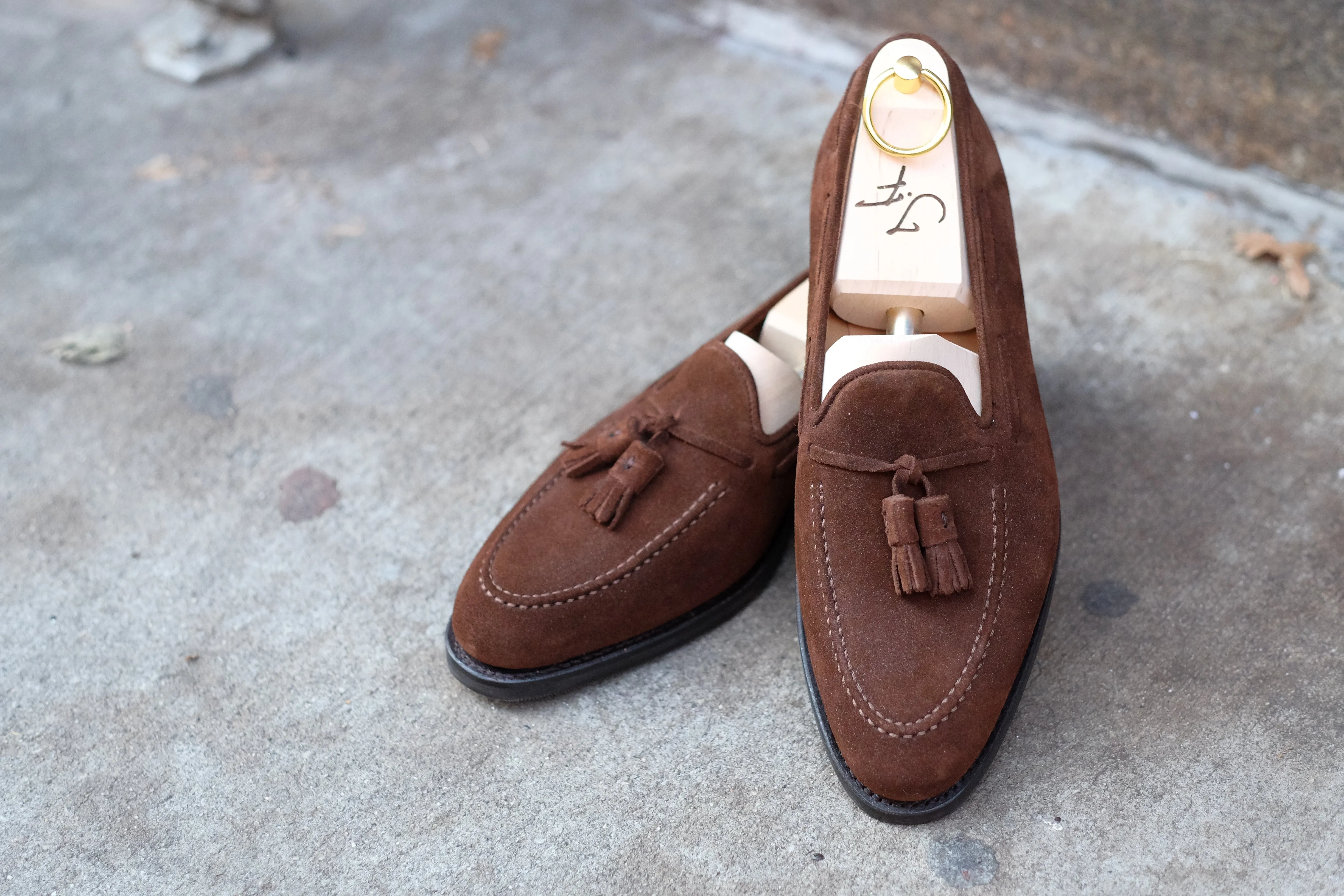 Haller - Tobacco Suede