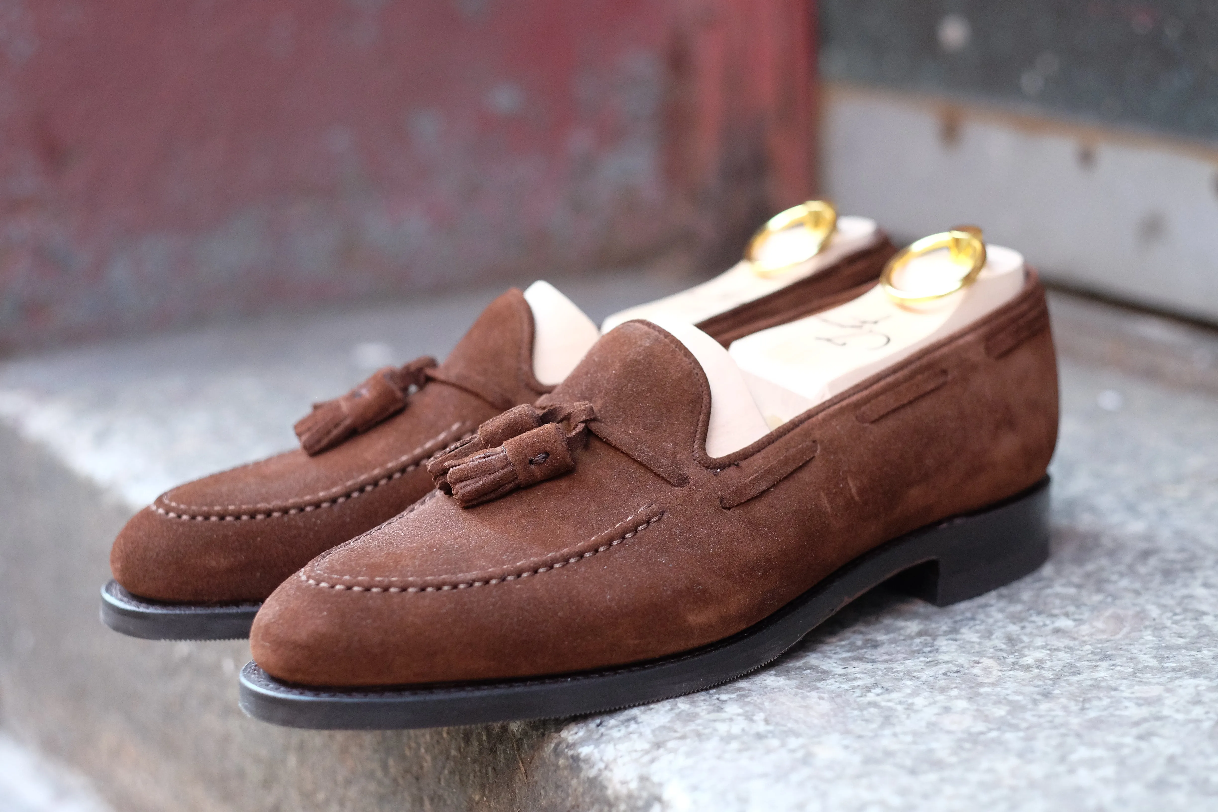 Haller - Tobacco Suede