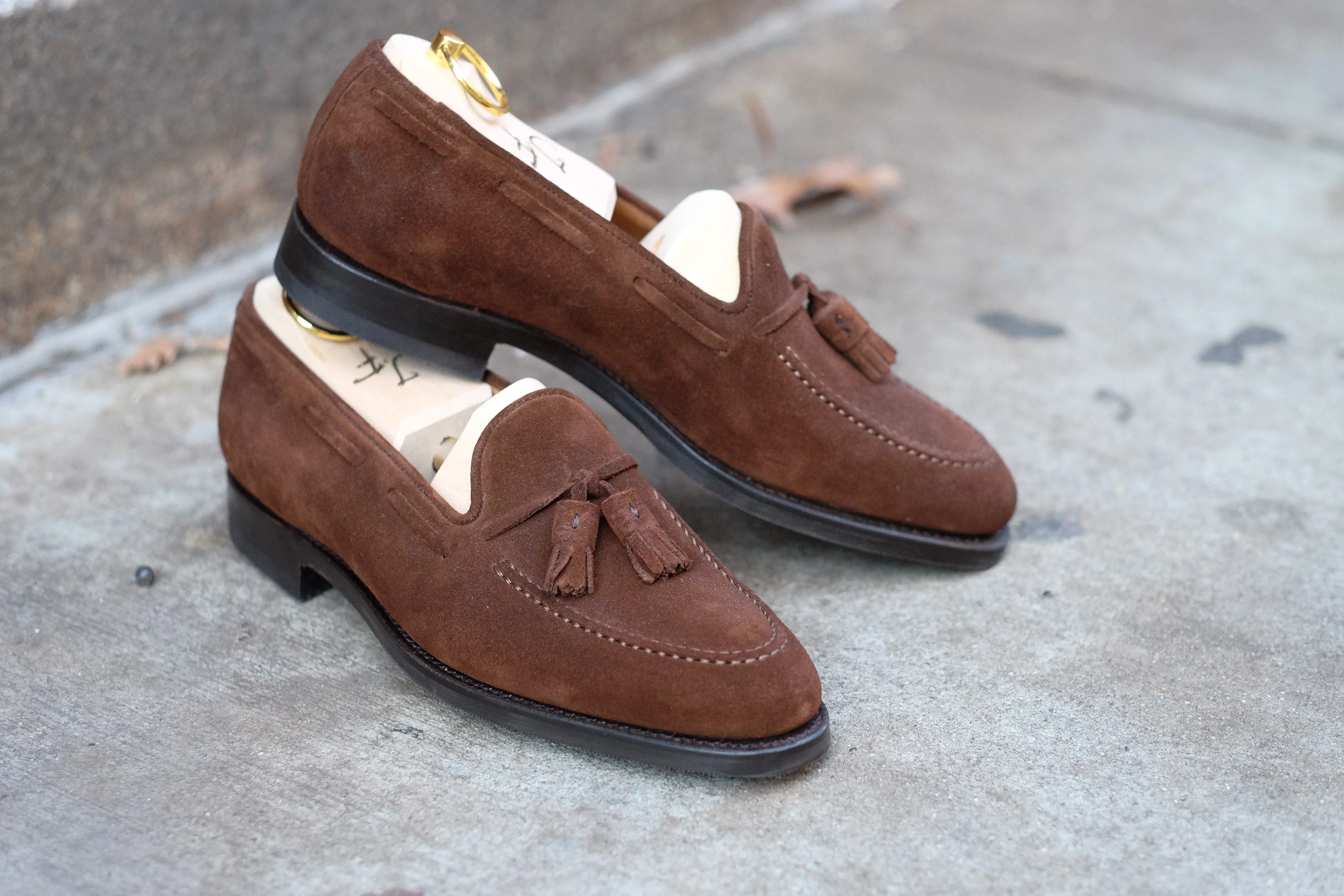 Haller - Tobacco Suede