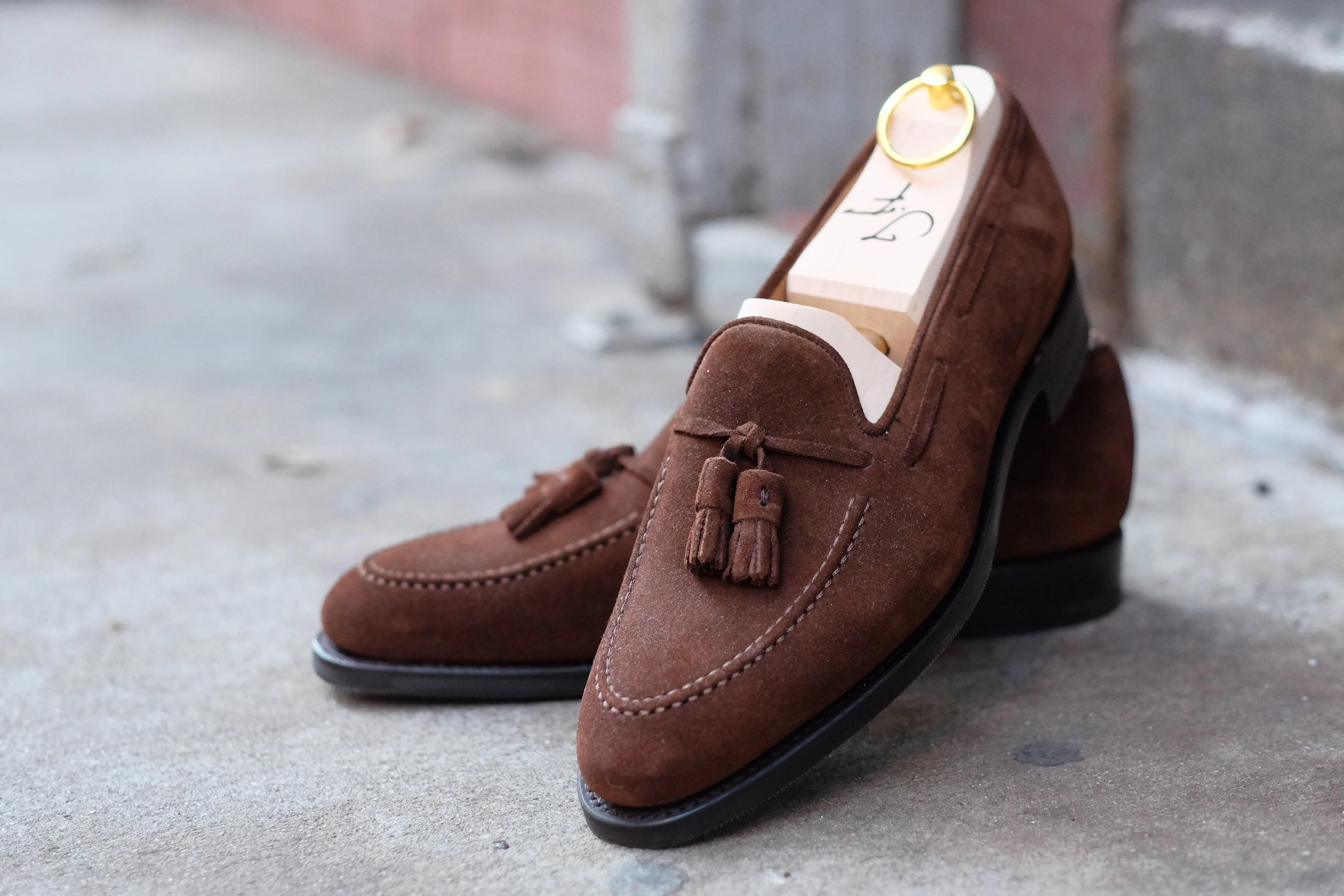 Haller - Tobacco Suede