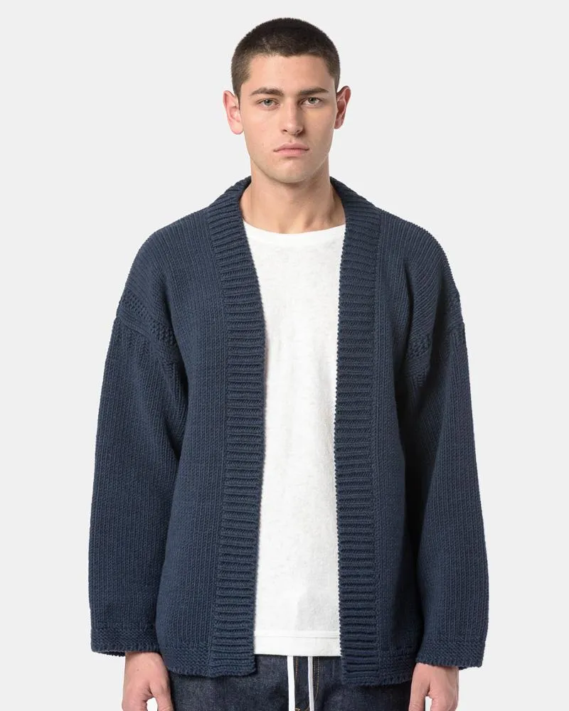 Hanten Knit Sweater in Navy