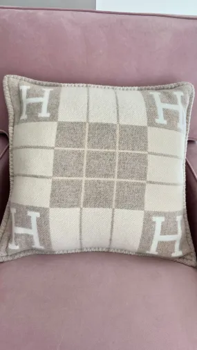 Hermes Coco Camomille Wool & Cashmere Avalon Pillow