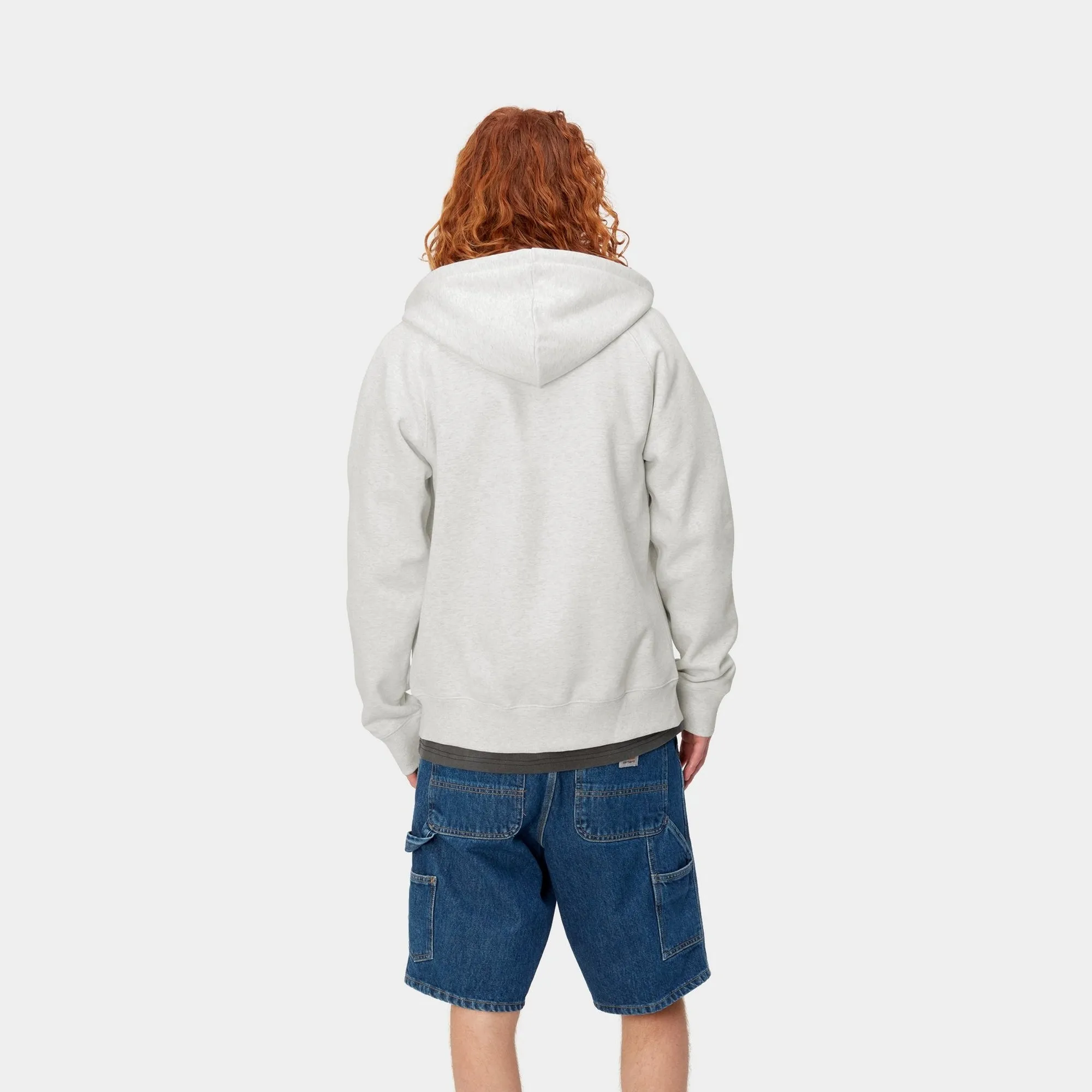 Hooded Chase Jacket | Ash Heather