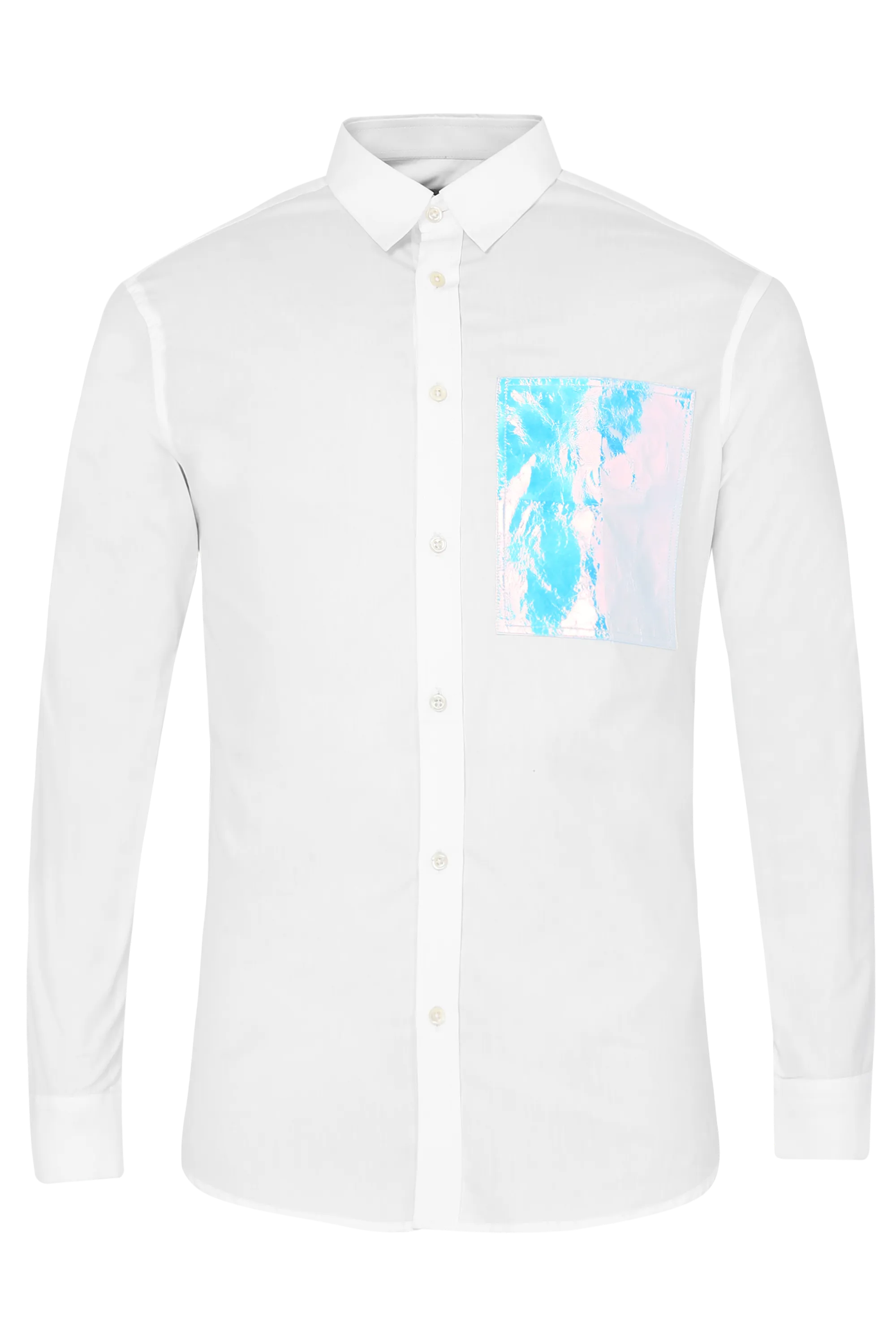 Html   Shirt with holographic patch