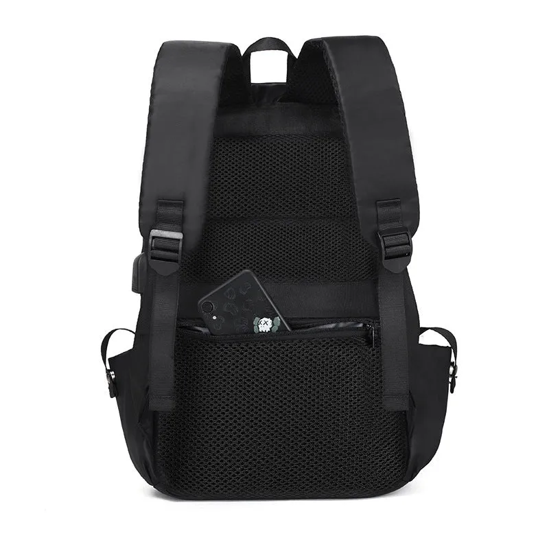 INSTOCK - Nylon backpack men's business laptop bag.