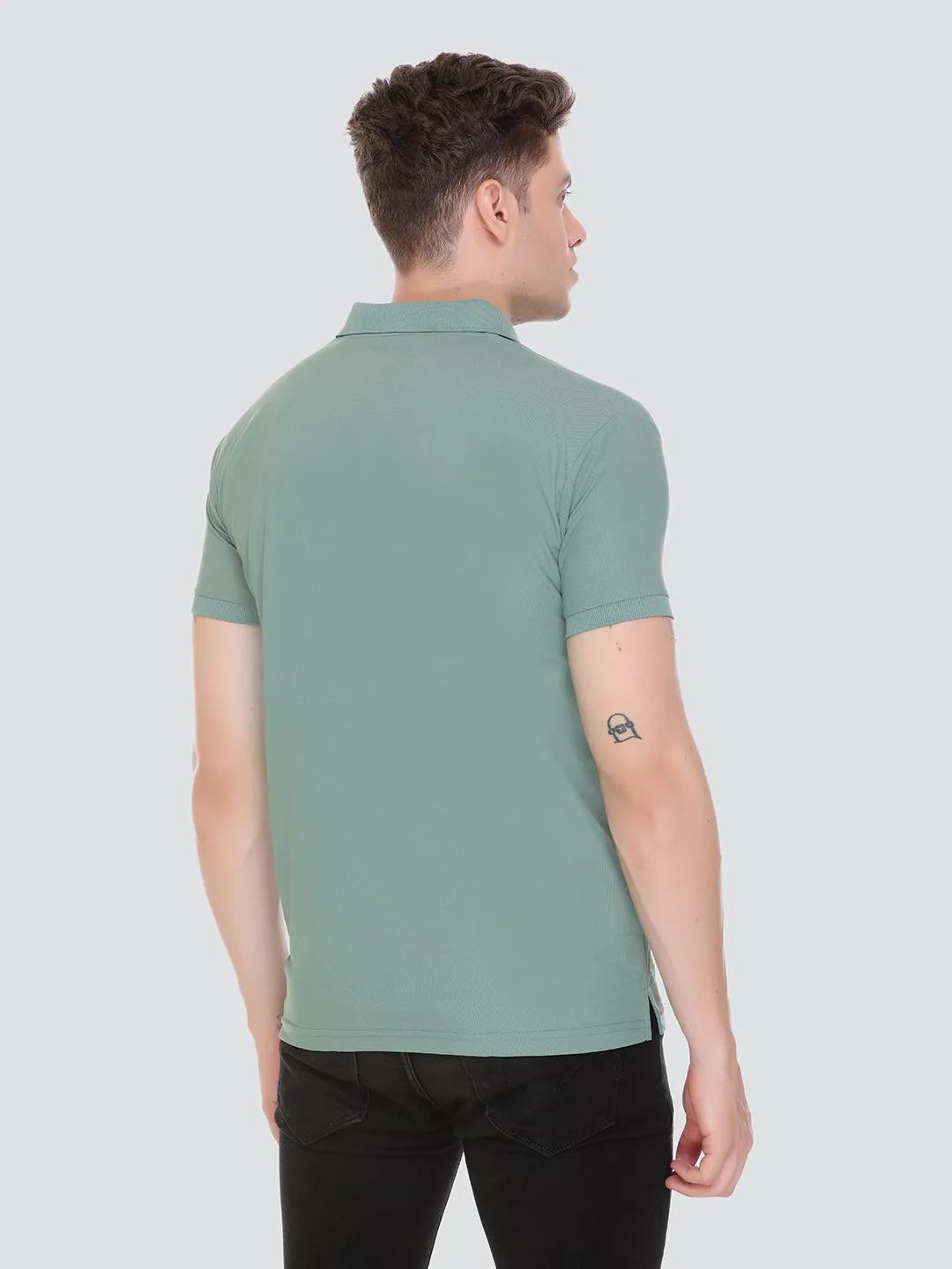 Jinxer Polo Neck T-Shirt