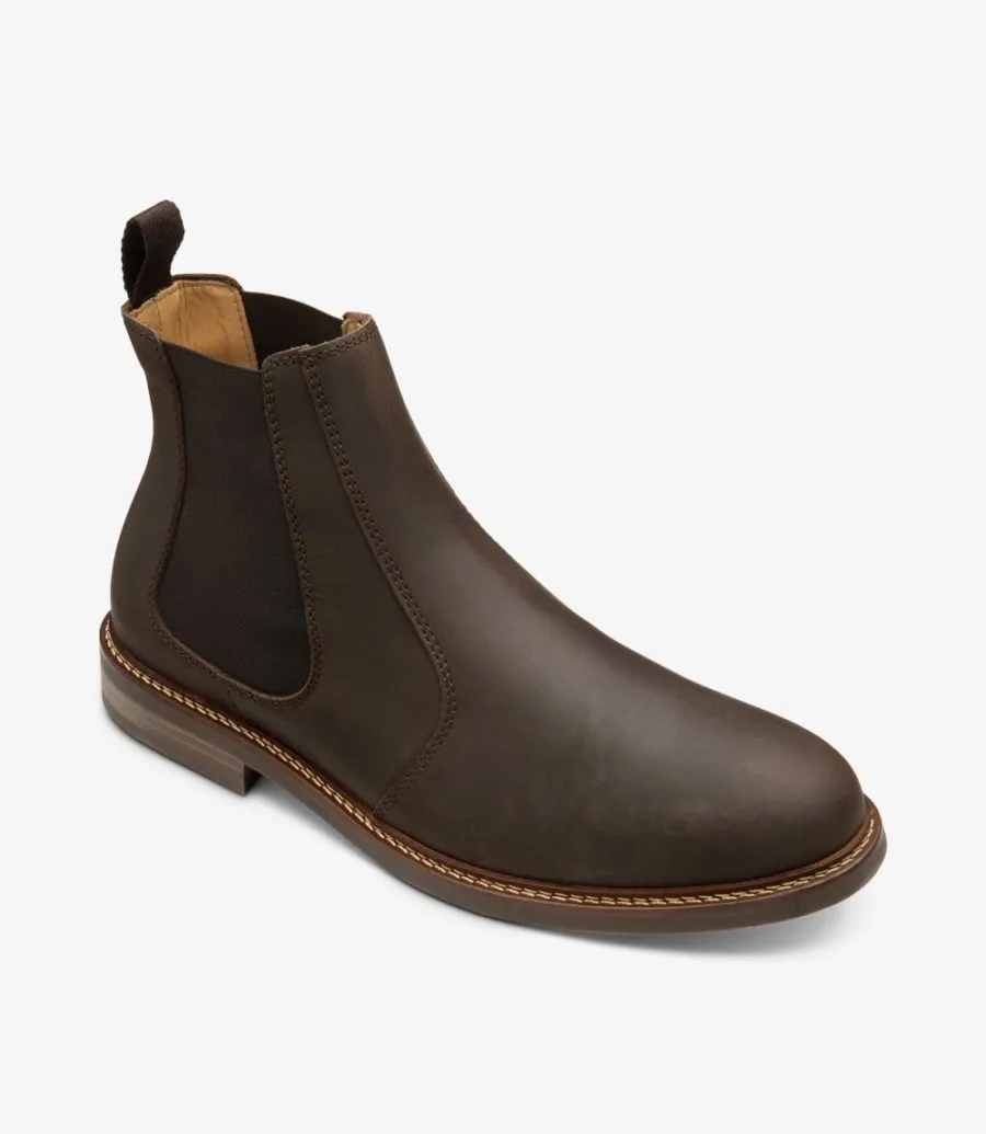 LOAKE - Davy Premium Boot - Brown Oiled Nubuck