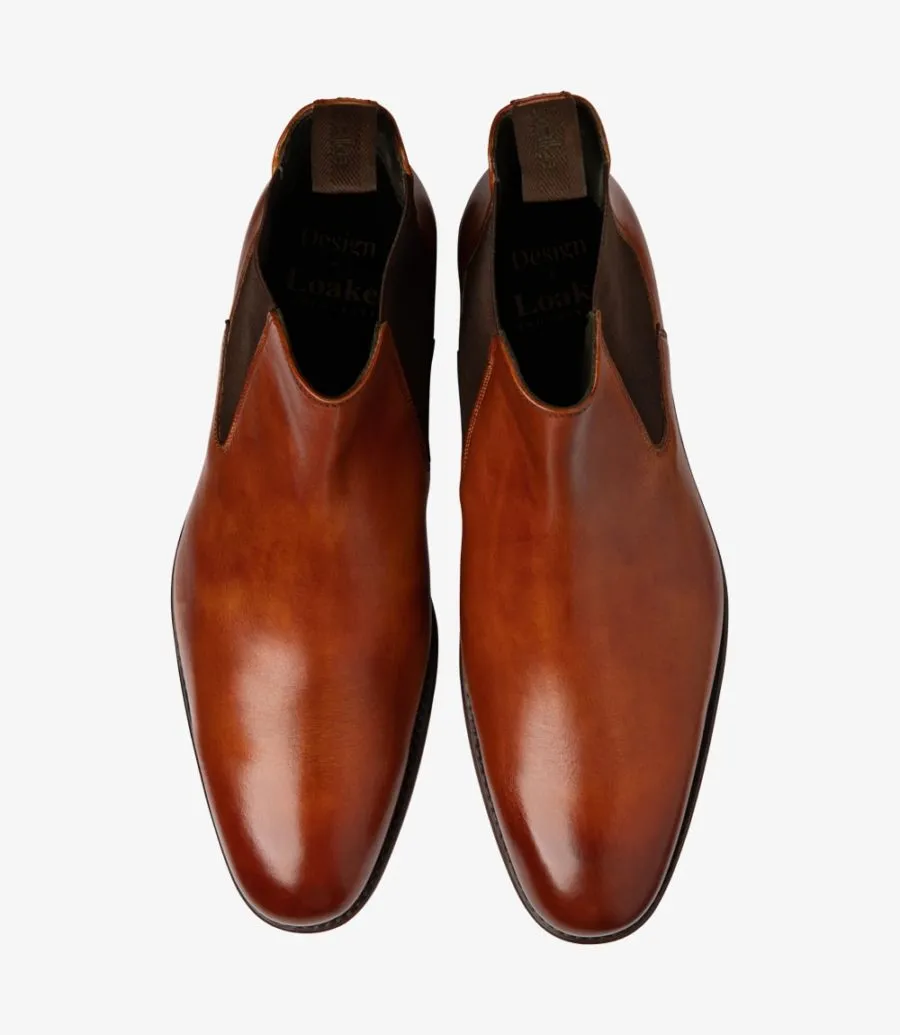 LOAKE - Wareing Premium Chelsea boot - Tan