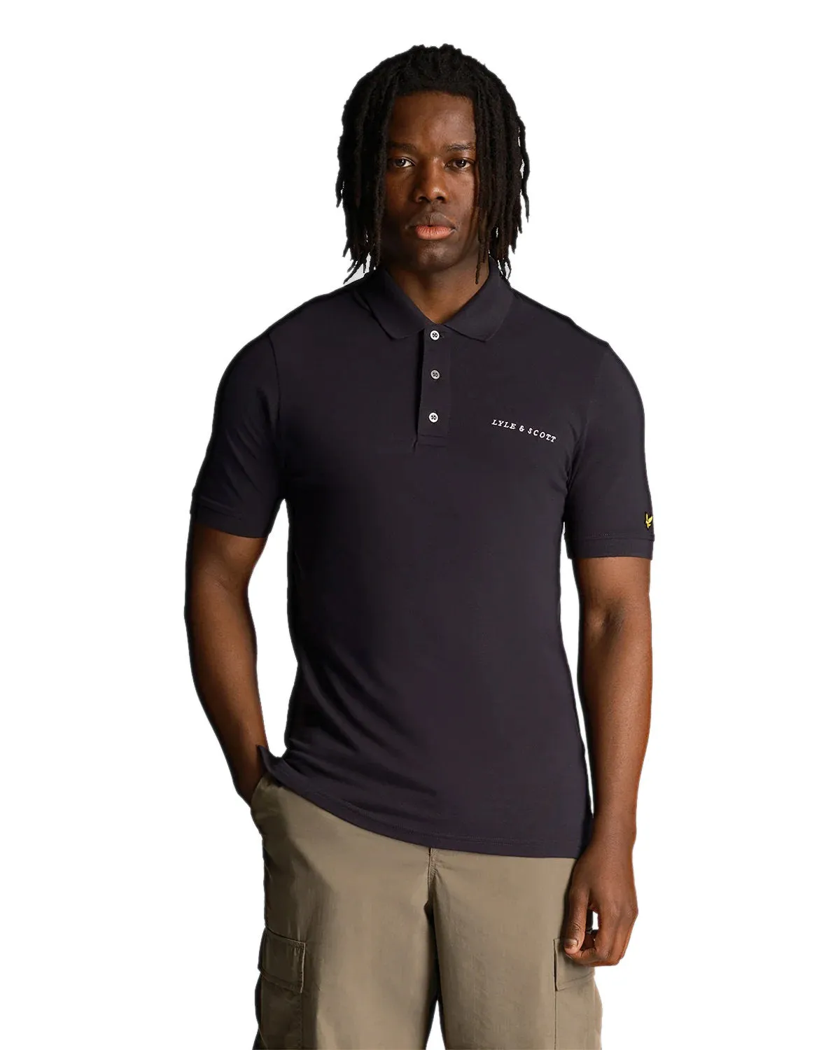 Lyle & Scott Mens Embroidered Polo Shirt