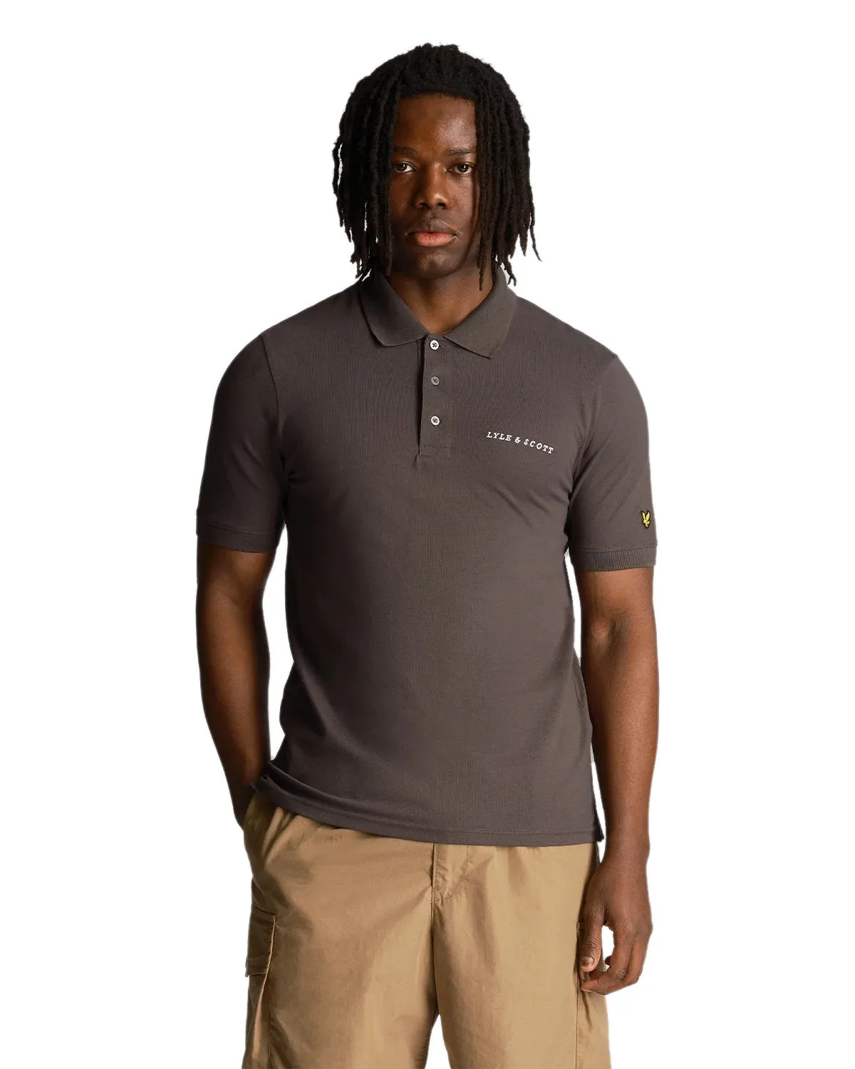 Lyle & Scott Mens Embroidered Polo Shirt