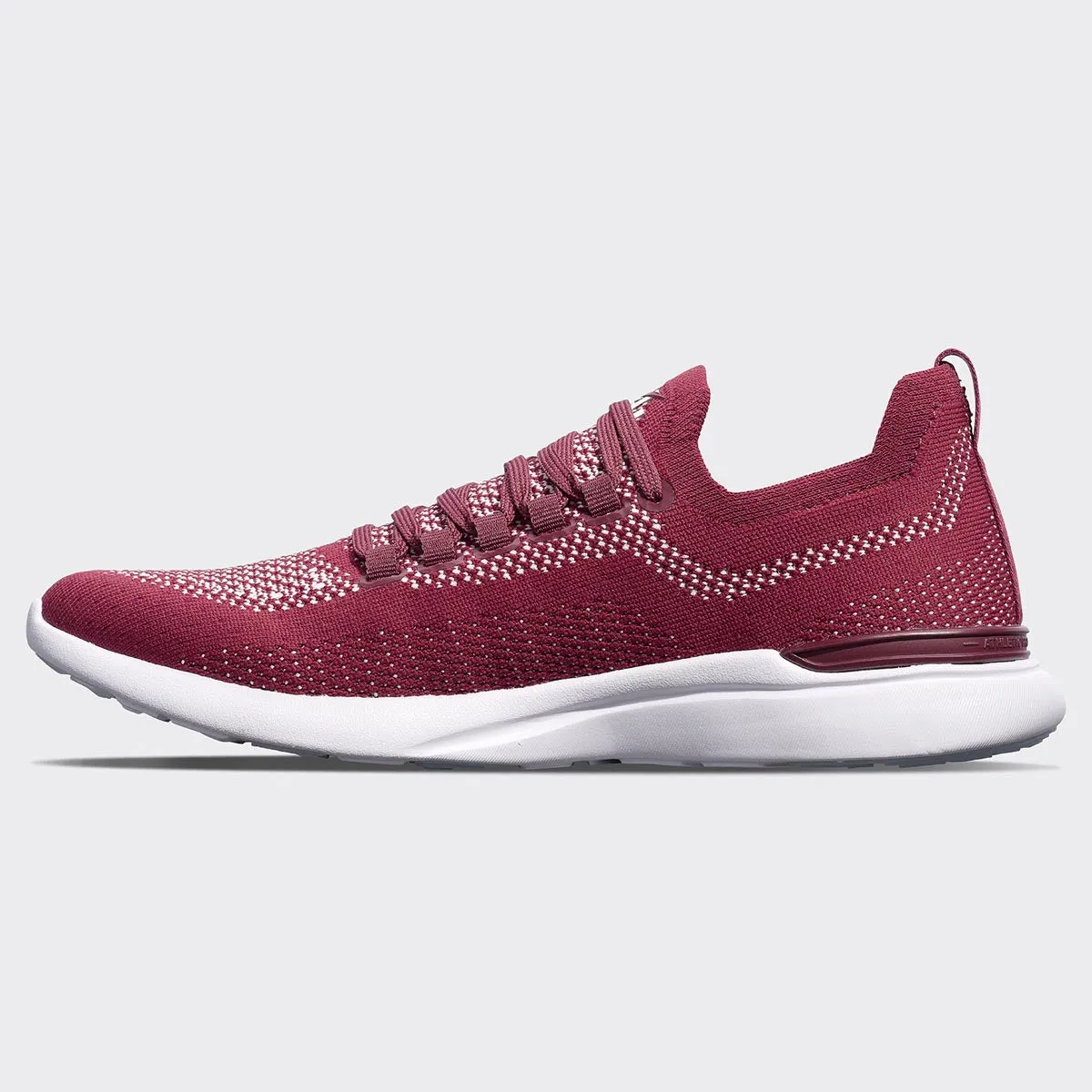 Men's TechLoom Breeze Burgundy / Bleached Pink / White