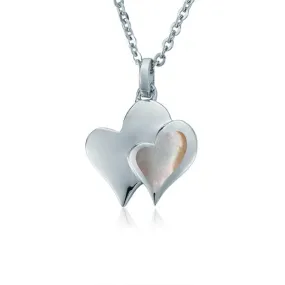 Mother of Pearl When Hearts Meet Pendant