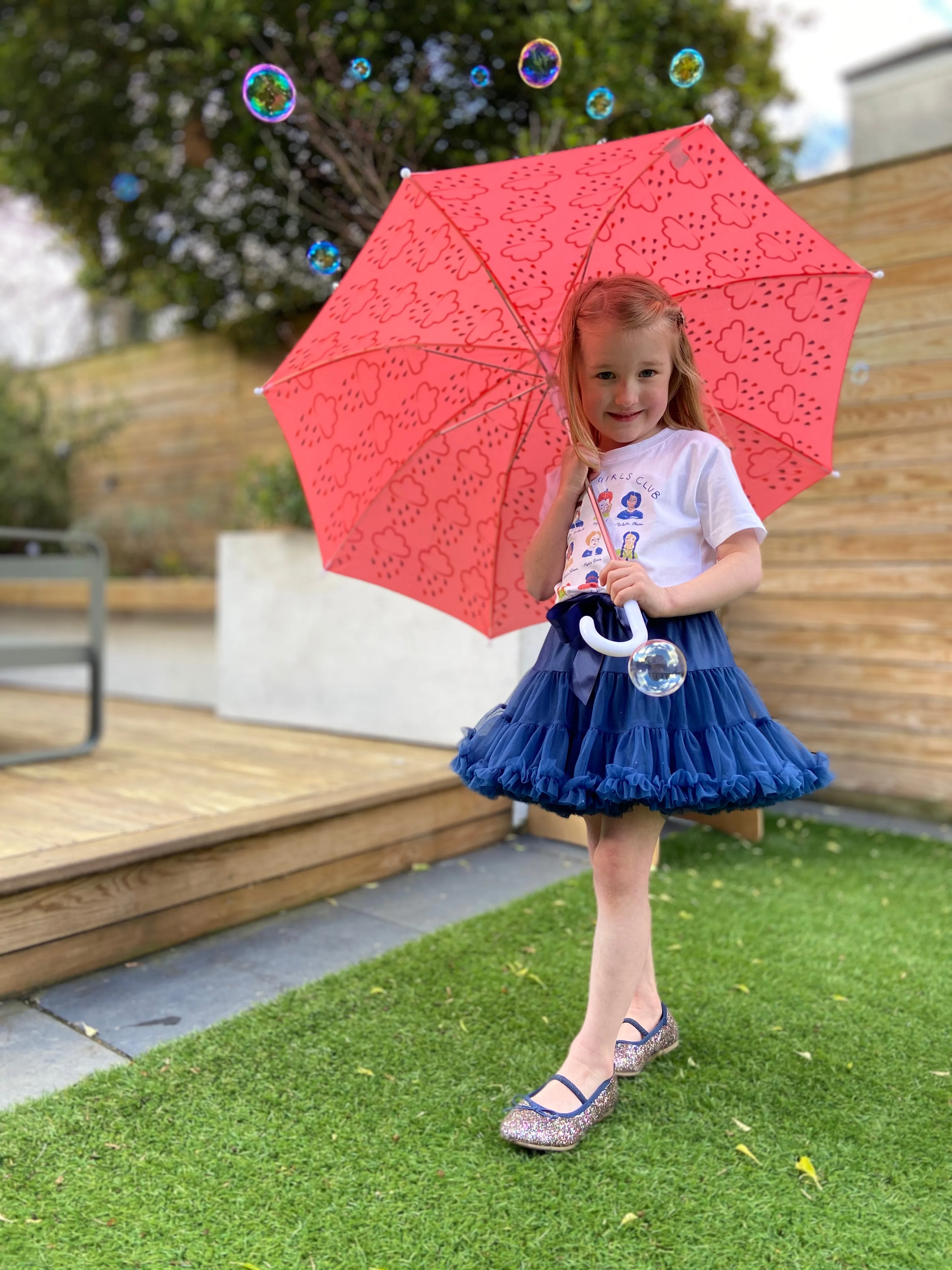 Navy Blue Tutu - Little Sister