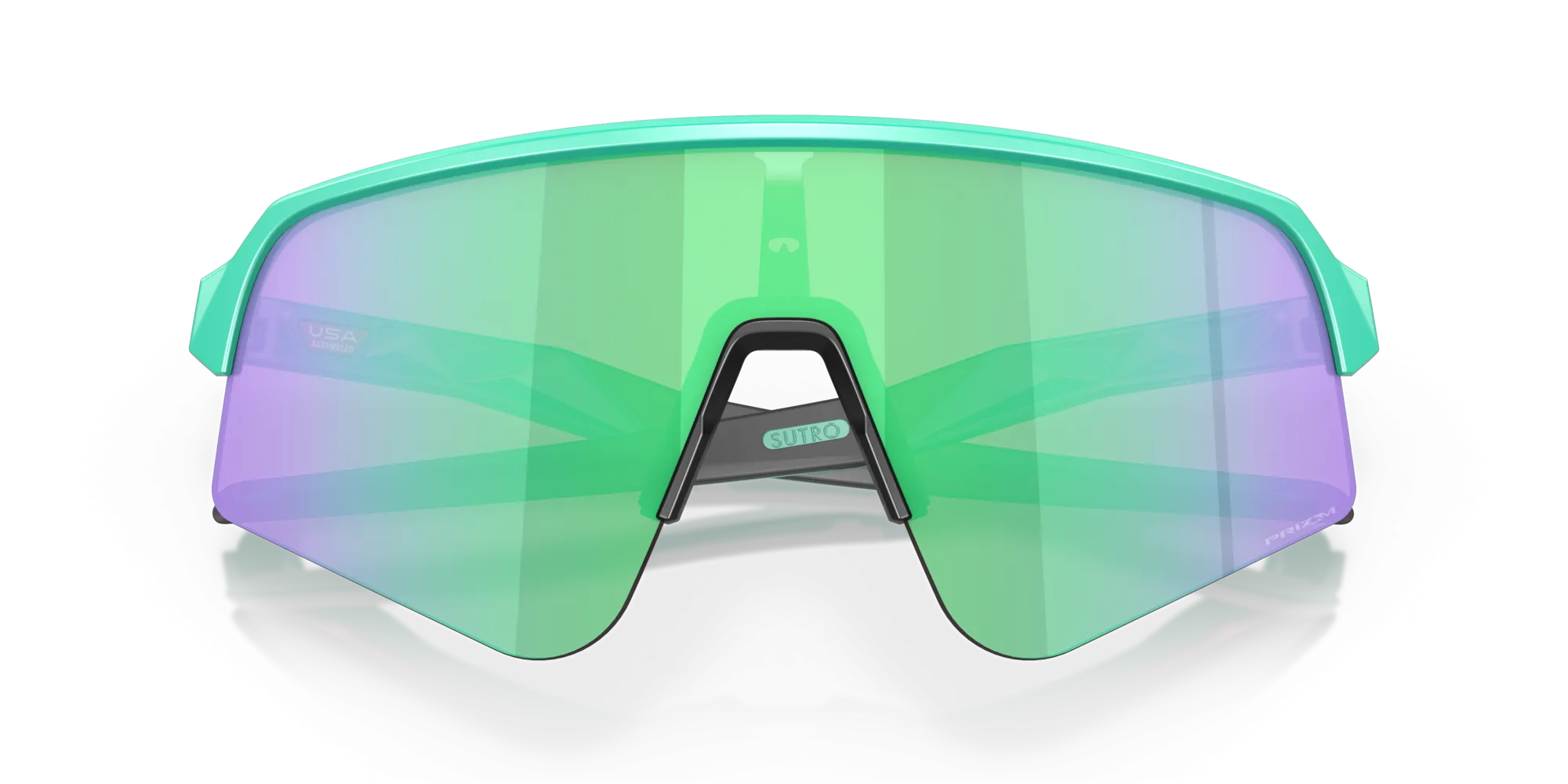 Oakley Sutro Lite Sweep Prizm Road Jade Lenses Matte Celeste Frame