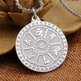 Om Mani Padme Hum Mantra Medallion