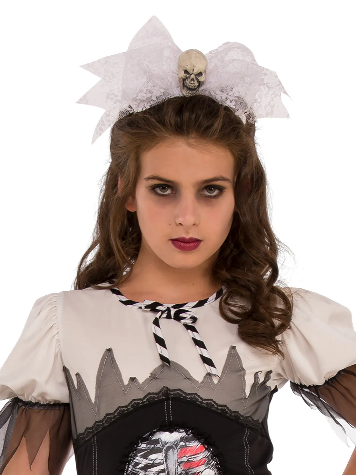 Open Ribs Skeleton Costume for Teens