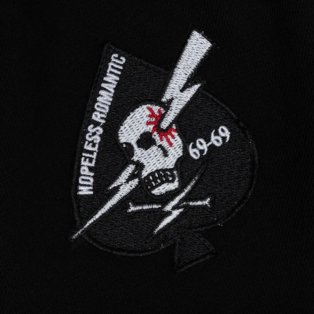 Patches Hoodie - Black