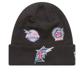 Polar Lights Knit Beanie - Florida Marlins