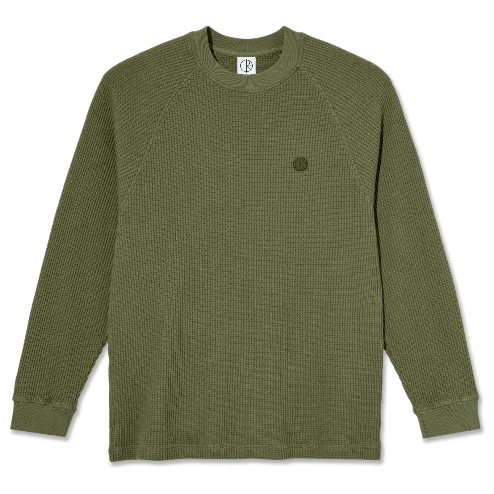 Polar Skate Co. Dan LS Knit Tee Army