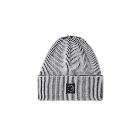 Polar Skate Co. Merino Lines Beanie White/Black