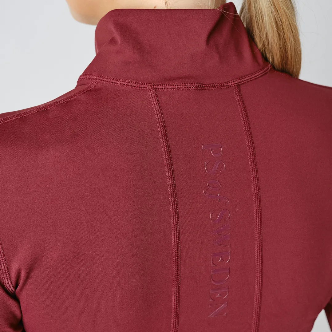 PS of Sweden Wine Wivianne Long Sleeve Base Layer