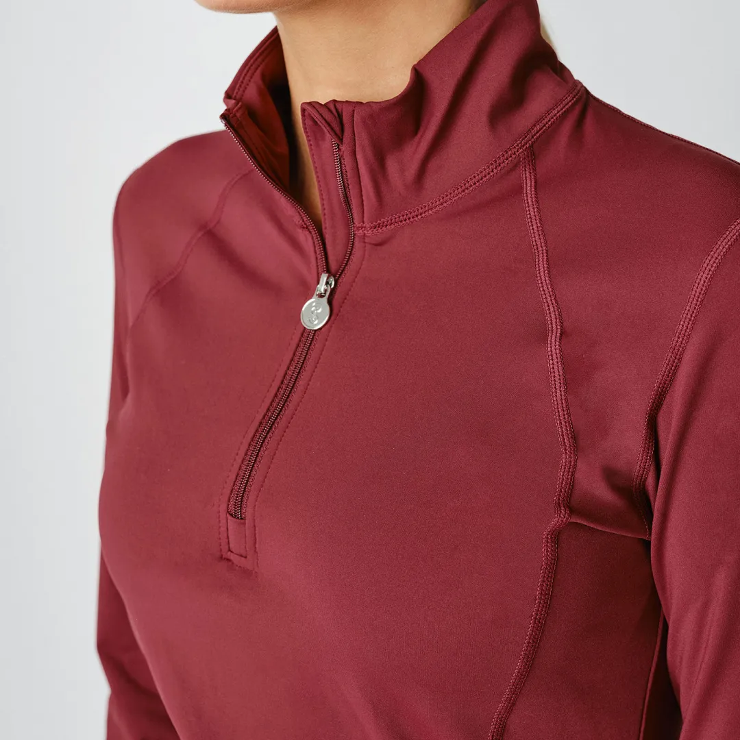 PS of Sweden Wine Wivianne Long Sleeve Base Layer