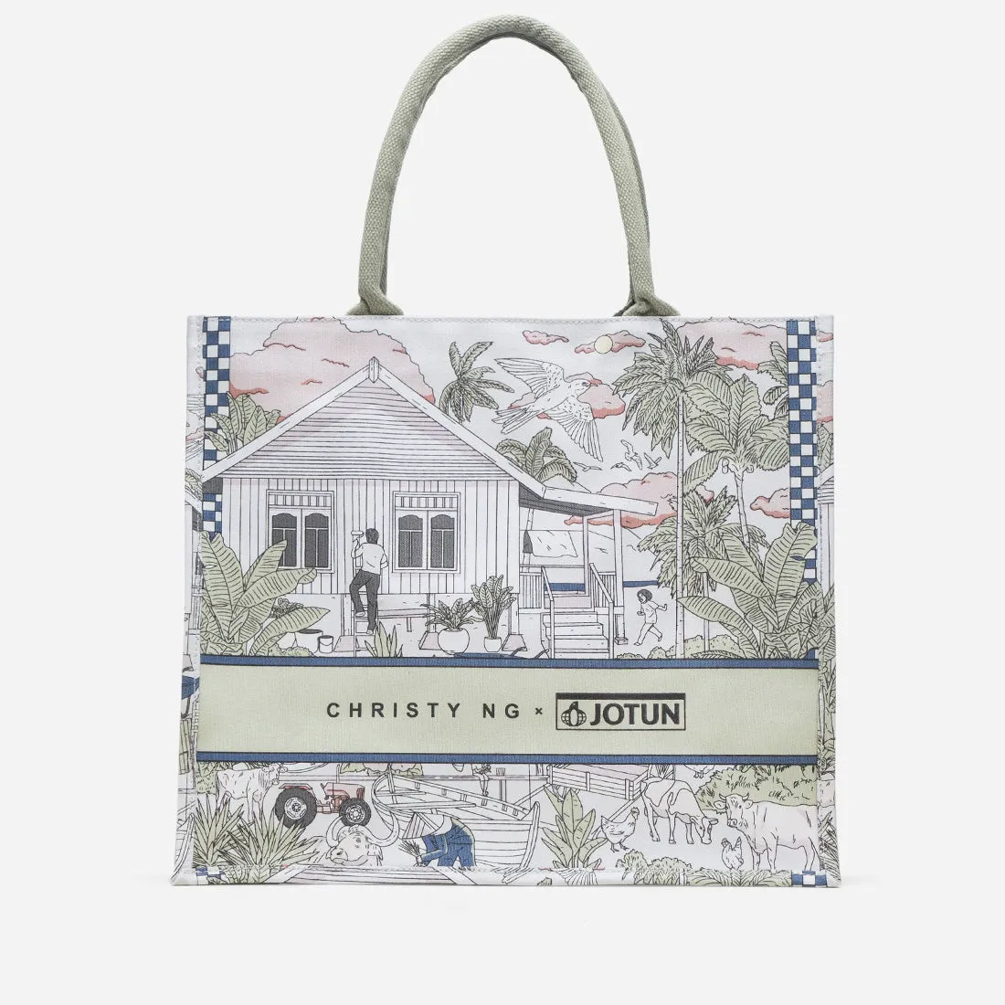 Raya 2024 Jotun X Christy Ng Canvas Tote (Redemption Only)